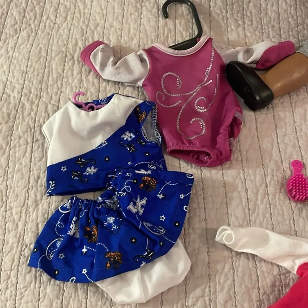 American Girl 2013 Just a Like You Doll with accessories and 2016 Cititoy Doll